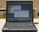 laptop makes it possible during the course / workshop to try out your queries